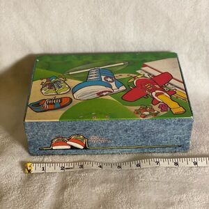 VINTAGE SHOE BOX tennis shoes skateboard. general box co.cigar box.‎ made in usa